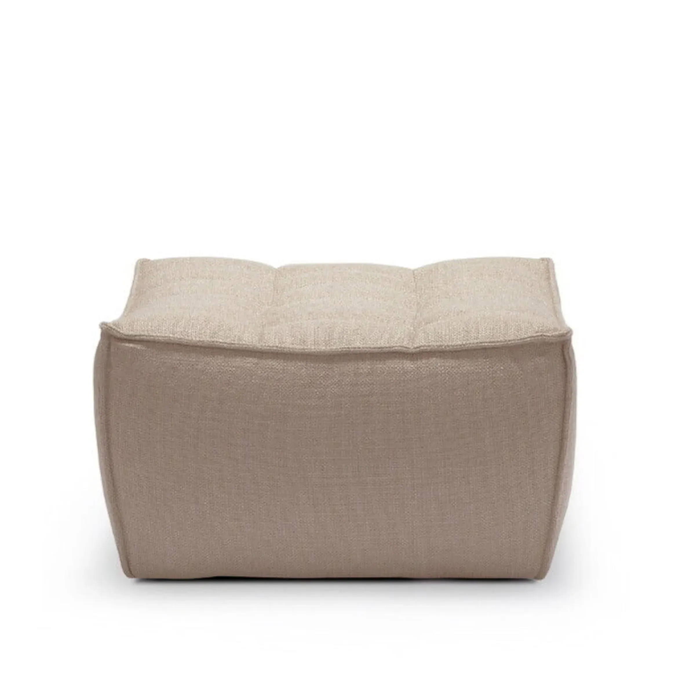 Pouf N701 Tissu/ 70 X 70 Cm - Ethnicraft