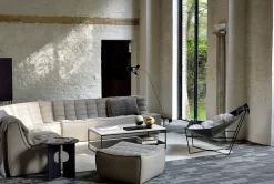 Pouf N701 Tissu/ 70 X 70 Cm - Ethnicraft