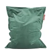 Pouf Original Slim Velvet Tissu Vert / Velours Recycle - 155 X 120 Cm - Fatboy