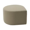 Pouf Stilla Tissu Beige / Polyester Recycle - Aytm