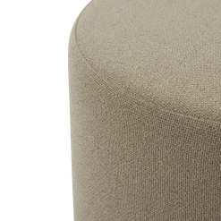 Pouf Stilla Tissu Beige / Polyester Recycle - Aytm