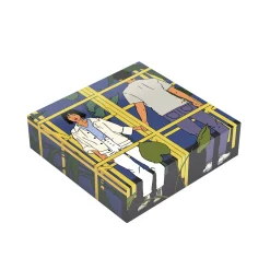 Puzzle Elephant'S Ears Par Manshen Lo Papier Bleu / 1000 Pieces - 49X68 Cm / Edition Limitee - Sulo