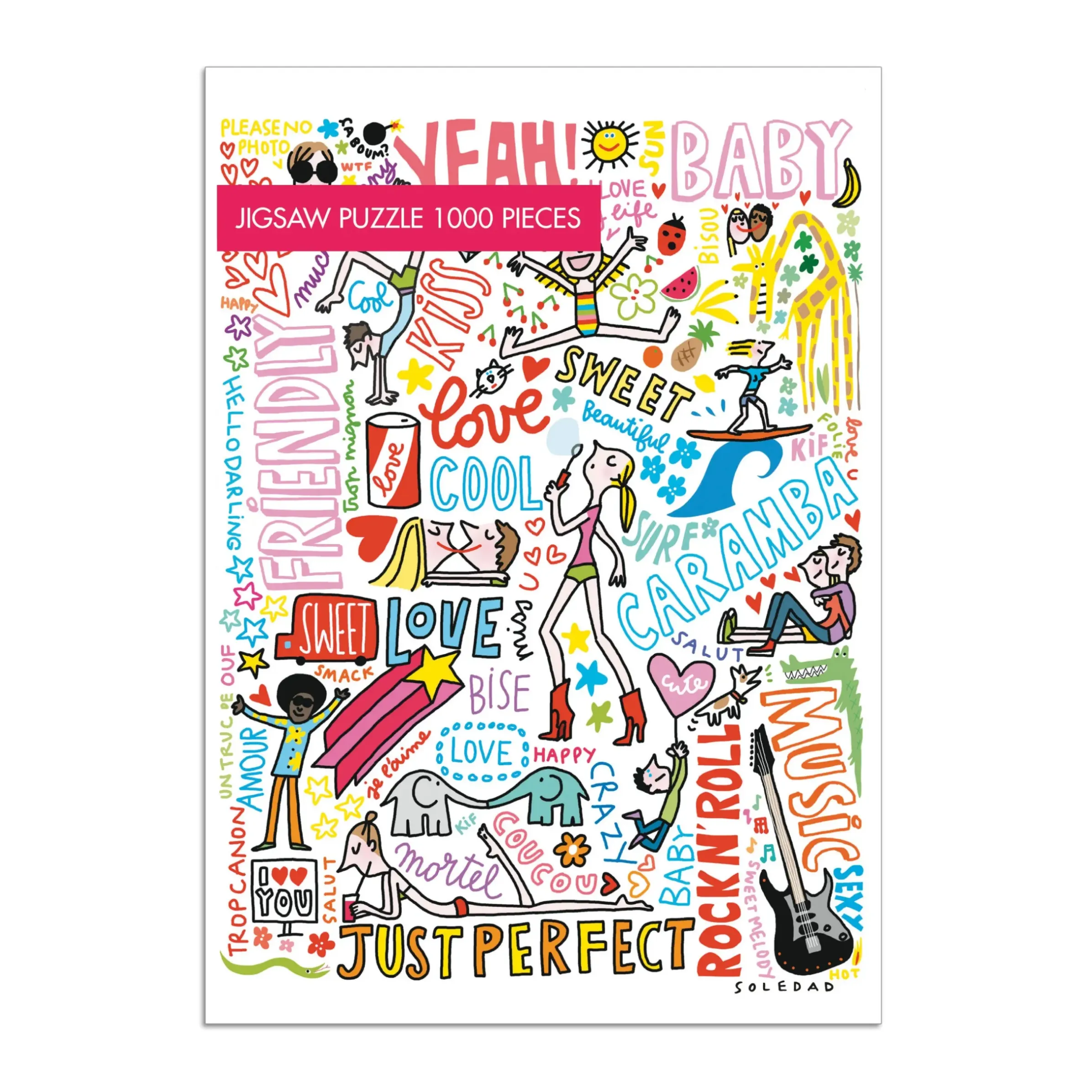 Puzzle Soledad - Papier / 68 X 49 Cm - 1000 Pieces - Image Republic