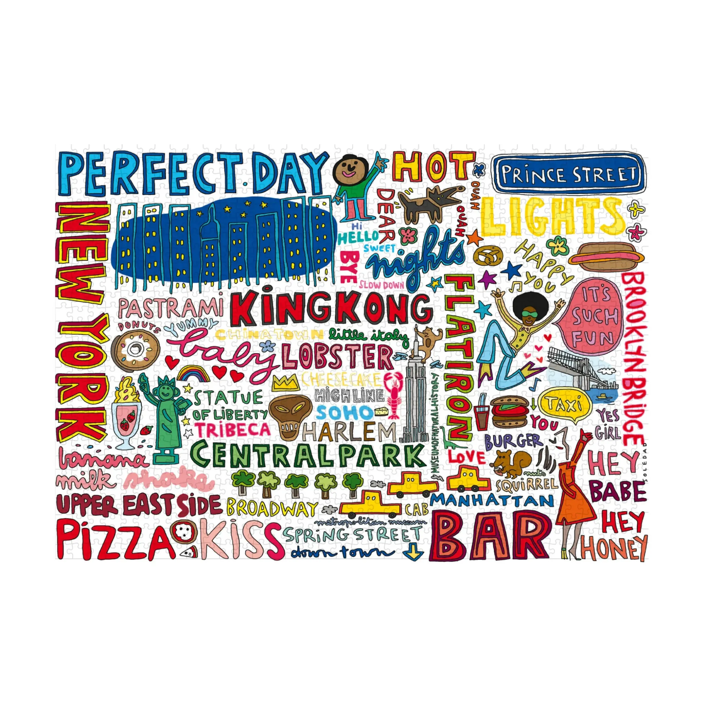 Puzzle Soledad - Papier / 68 X 49 Cm - 1000 Pieces - Image Republic