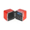 Radio Portable Radio.Cubo 50 Plastique Orange / Enceinte Bluetooth - 1964 - Brionvega