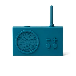 Radio Portable Tykho 3 Plastique Bleu / Enceinte Bluetooth - Lexon