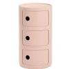 Rangement Componibili Bio Plastique/ 3 Tiroirs - Materiau Naturel & Biodegradable - Kartell