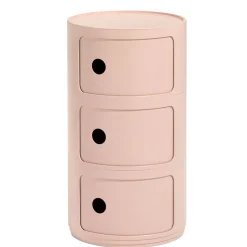 Rangement Componibili Bio Plastique/ 3 Tiroirs - Materiau Naturel & Biodegradable - Kartell