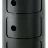 Rangement Componibili Plastique Noir / 3 Tiroirs - H 58 Cm - Kartell