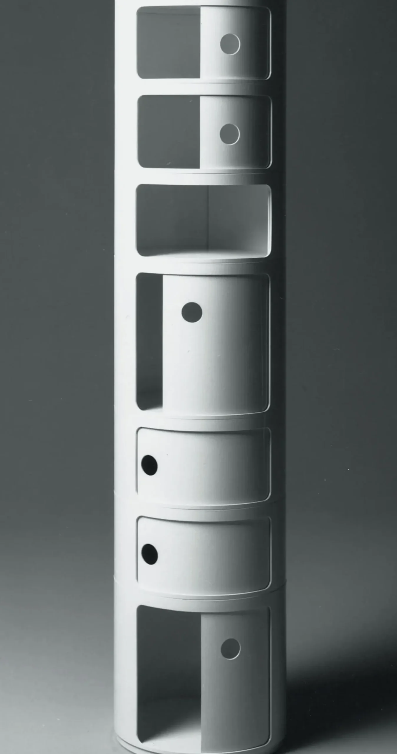 Rangement Componibili Plastique / 1 Tiroir - H 38 Cm - Kartell