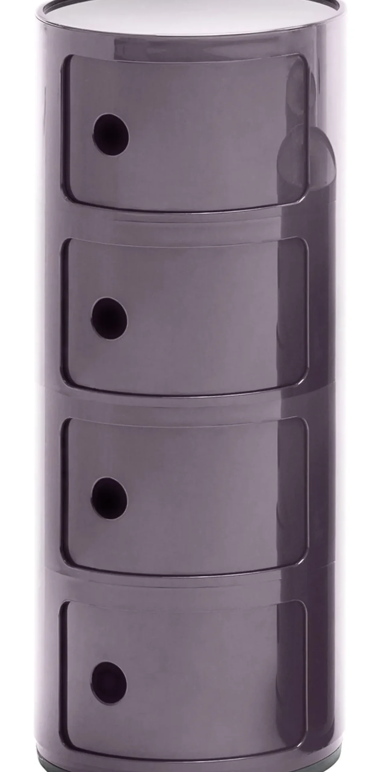 Rangement Componibili Plastique/ 4 Tiroirs - H 77 Cm - Kartell
