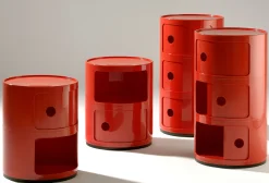 Rangement Componibili Plastique/ 4 Tiroirs - H 77 Cm - Kartell