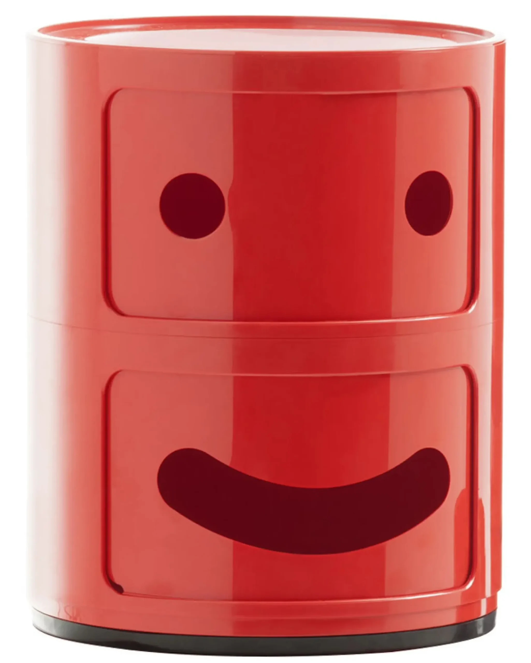 Rangement Componibili Smile N°1 Plastique / 2 Tiroirs - H 40 Cm - Kartell