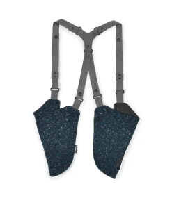 Sacoche Bandouliere Sin Pistols Tissu Bleu / 2 Poches - Sancal