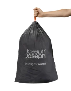 Sac Poubelle Iw6 Plastique / - Lot De 20 - Avec Liens - Joseph Joseph