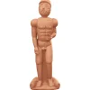 Sculpture Magna Graecia Ceramique Orange Marron / - H 140 Cm / Terre Cuite - Seletti