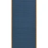 Semainier Jalousi Haut Plastique Bleu Bois Naturel / H 180 Cm -  Rideau Plastique - Normann Copenhagen