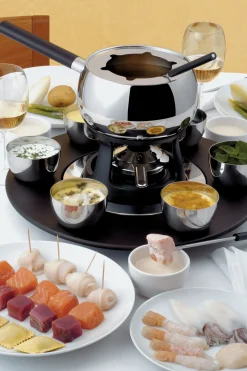 Service A Fondue Mami Metal / Pour Fondue Bourguignonne - Alessi
