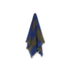 Serviette De Toilette Alee Tissu Bleu Vert / 50 X 100 Cm - Ferm Living
