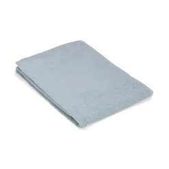 Serviette De Toilette Bouclette Tissu Vert / 50 X 100 Cm - Coton Bio - Au Printemps Paris