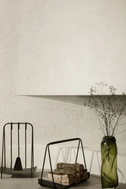 Serviteur De Cheminee Port Metal/ 3 Outils Avec Support - Ferm Living