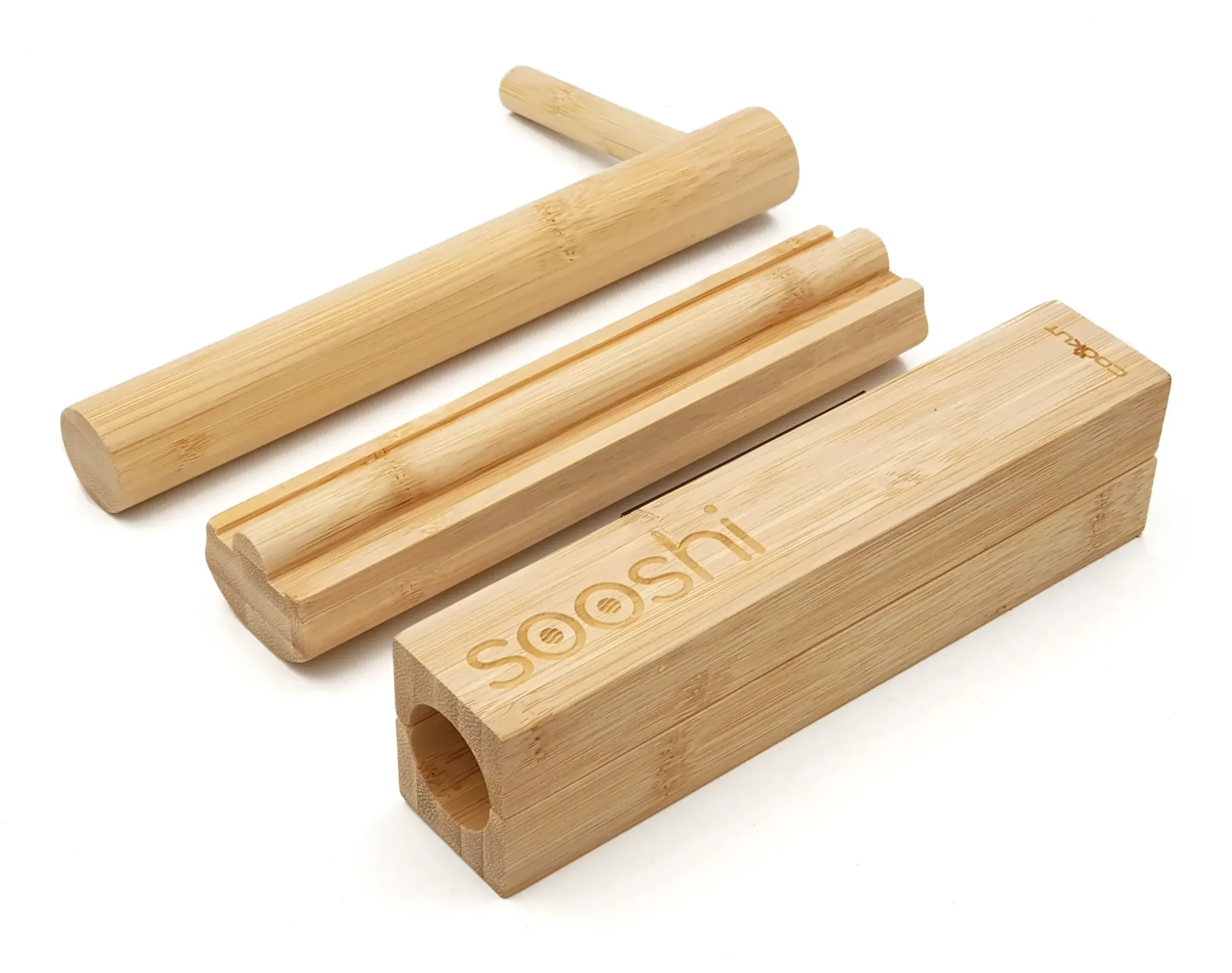 Set A Sushi Sooshi Bois Naturel / Pour Makis Sushis - Cookut