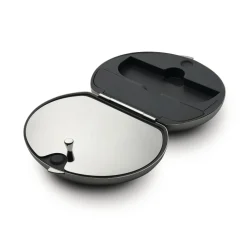 Set Cigarettes A Rouler Taboo Metal / Boitier En- O 10 Cm - Alessi