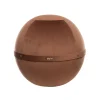Siege Ergonomique Ballon Velvet Regular Tissu Rose Marron / Velours - O 55 Cm - Bloon Paris