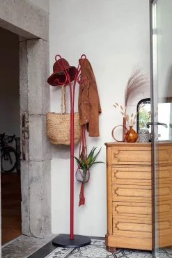 Soliflore Ios Metal Rouge / Metal - H 23 Cm - Fermob
