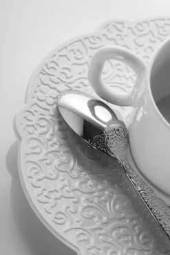 Soucoupe Dressed Ceramique Pour Tasse A The - Alessi