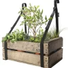 Support Jardiniere  Tissubretelles De Balcon / Set 2 Sangles Suspension - Bacsac