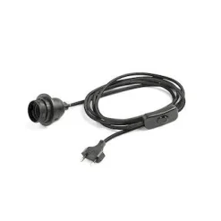 Systeme Electrique Tissu Pour Lampe De Table / Adapte Aux Abat-Jour Bonbon Et Arcs - Hay