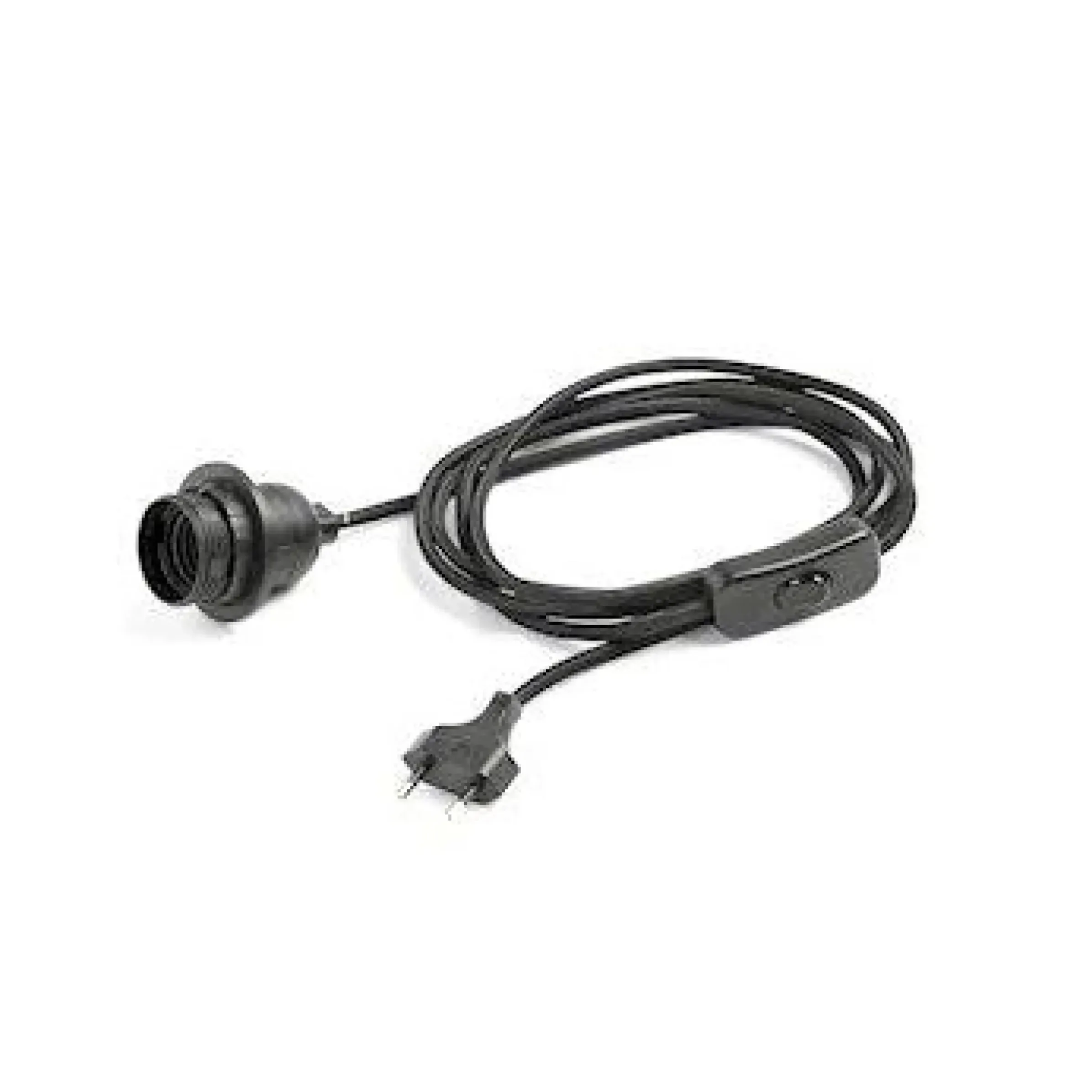 Systeme Electrique Tissu Pour Lampe De Table / Adapte Aux Abat-Jour Bonbon Et Arcs - Hay