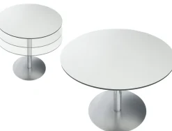 Table A Hauteur Reglable Brio Metal Bois / O 60 Cm - Lapalma