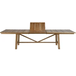 Table A Rallonge Synthesis Bois Naturel / L 230 A 300 Cm - - Unopiu