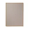 Tableau Memo Scenery Bois Naturel / L 75 X H 100 Cm - Chene & Liege Recouvert De Tissu - Ferm Living