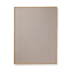 Tableau Memo Scenery Bois Naturel / L 75 X H 100 Cm - Chene & Liege Recouvert De Tissu - Ferm Living