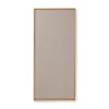 Tableau Memo Scenery Bois Naturel / L 45 X H 100 Cm - Chene & Liege Recouvert De Tissu - Ferm Living