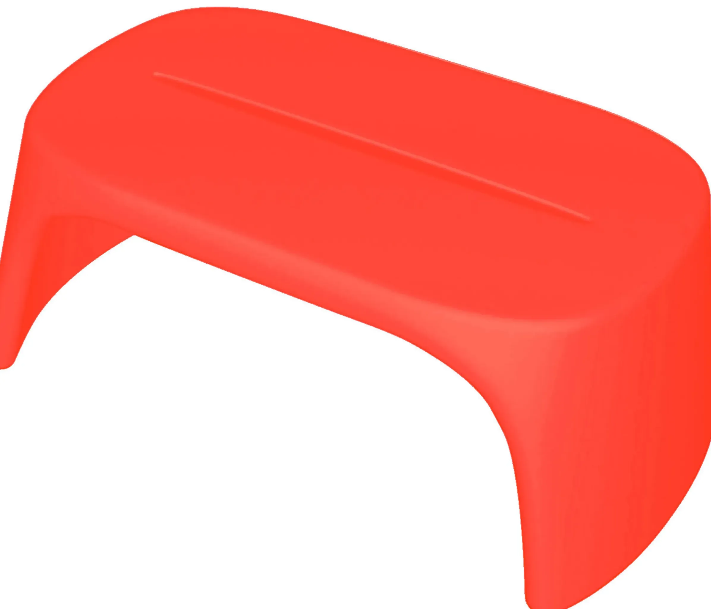 Table Basse Amelie Plastique/ Banc - L 108 Cm - Slide