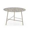 Table Basse Ezou Metal Gris / O 61 Cm - Metal Perfore - Cinna