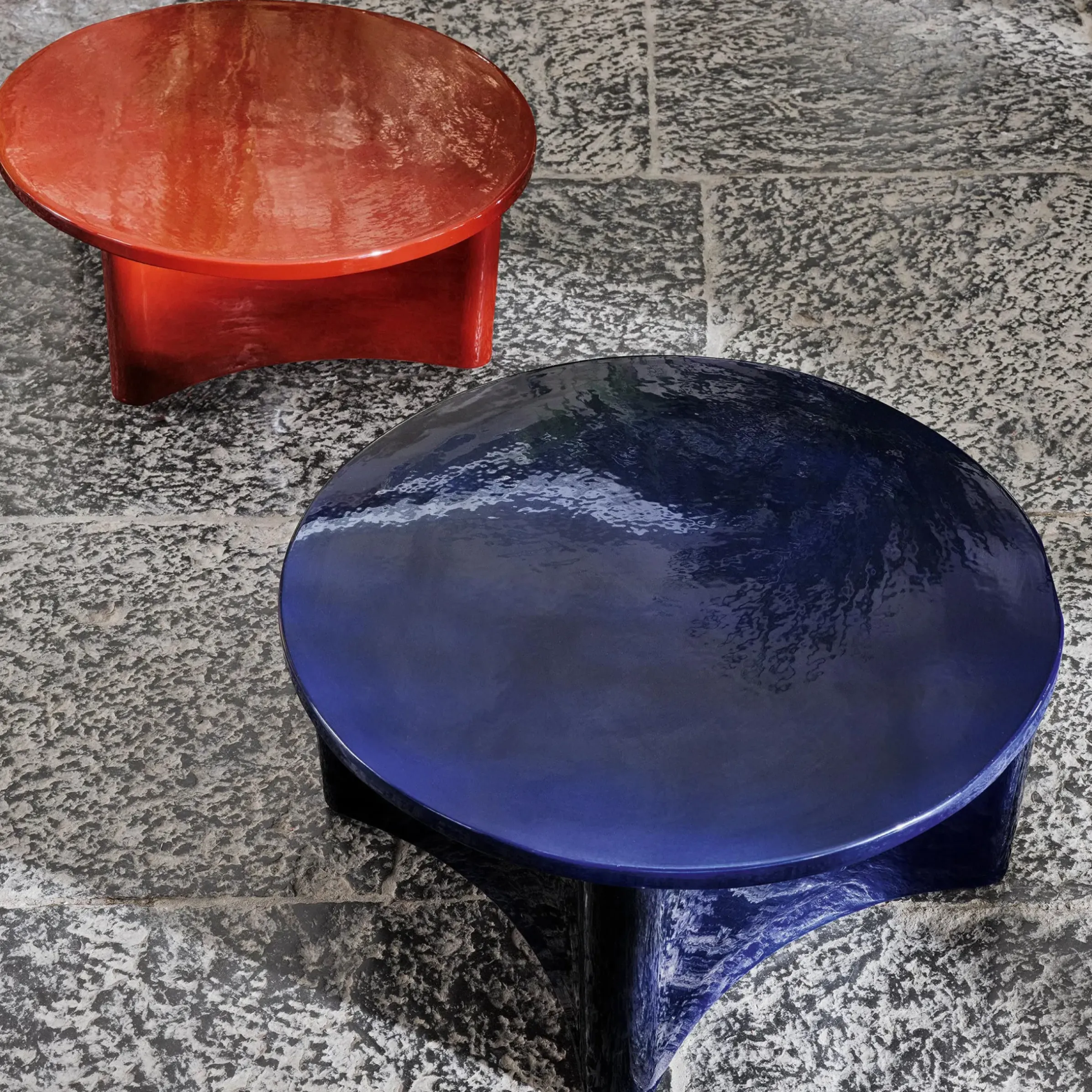 Table Basse Guna 11 Ceramique/ O 62 X H 23 Cm - Ceramique - Gervasoni