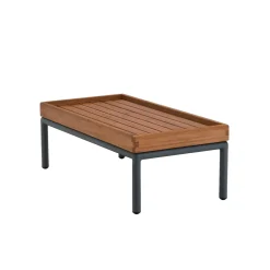 Table Basse Level Bois Naturel / 40 X 81 Cm - Bambou - Houe