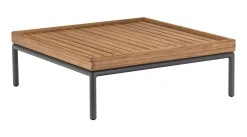 Table Basse Level Bois Naturel / 81 X 81 Cm - Bambou - Houe