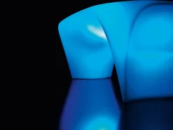 Table Basse Lumineuse Lily Plastique/ Led Rvb - Bac A Glace Integre - Myyour