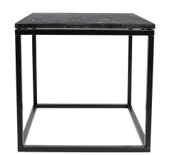 Table Basse Marble Pierre / Marbre - 50 X 50 X H 47 Cm - Pop Up Home