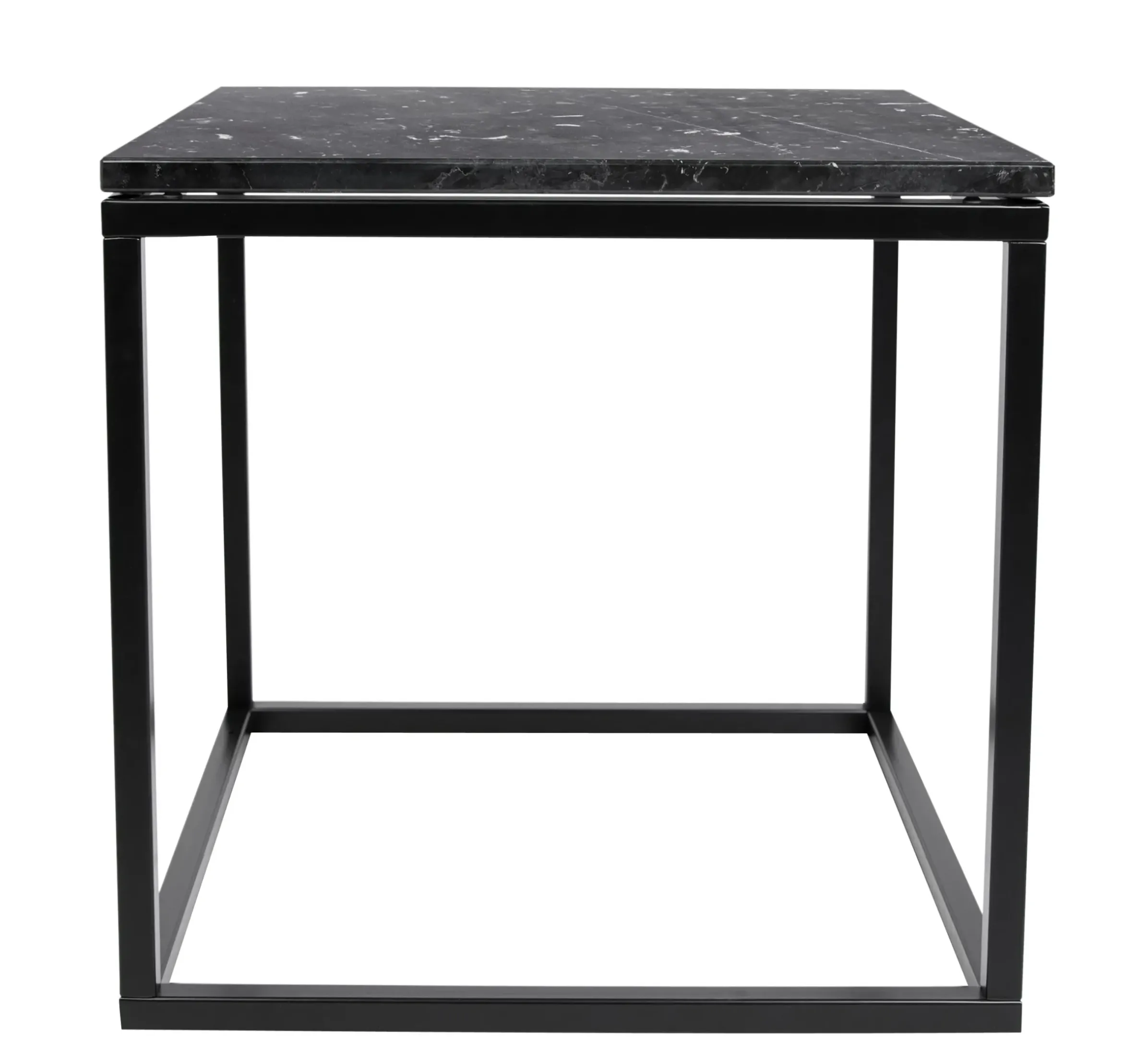 Table Basse Marble Pierre / Marbre - 50 X 50 X H 47 Cm - Pop Up Home