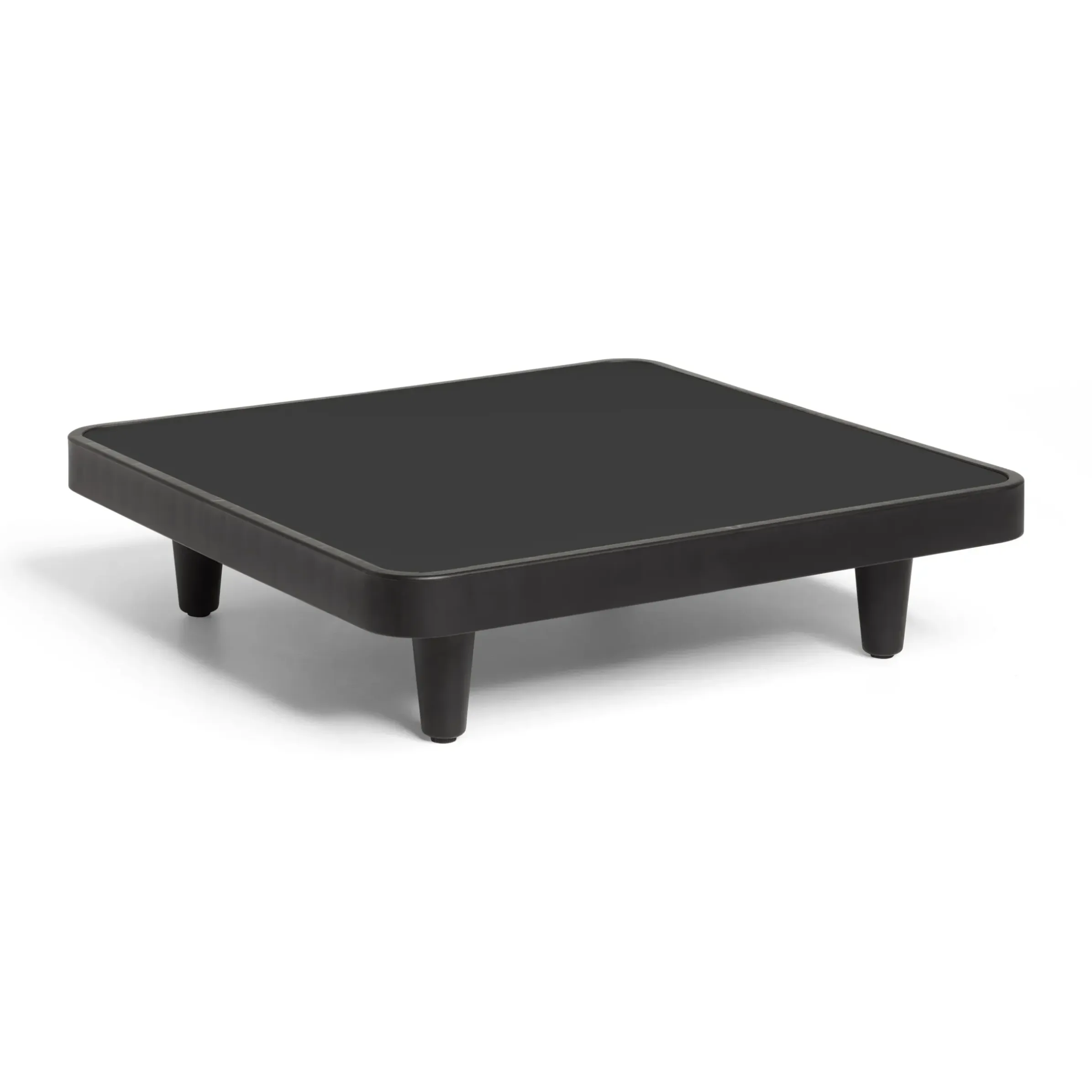 Table Basse Paletti Metal Gris Noir / 90 X 90 Cm - Fatboy