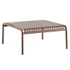 Table Basse Palissade Metal Rouge / 81,5 X 86 X H 38 Cm - R & E Bouroullec - Hay
