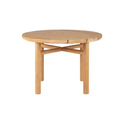 Table Basse Quatro Outdoor Bois Naturel / O 68 X H 42 Cm - - Ethnicraft