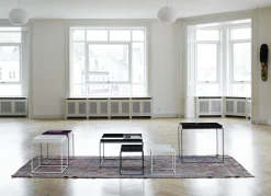 Table Basse Tray Metal/ H 35 Cm - 60 X 60 Cm / Carre - Hay